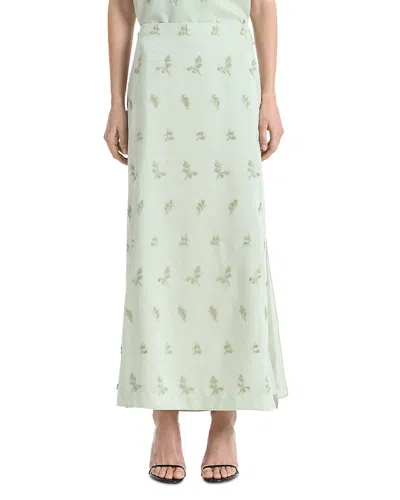 Altuzarra Linnie Maxi Skirt In Green
