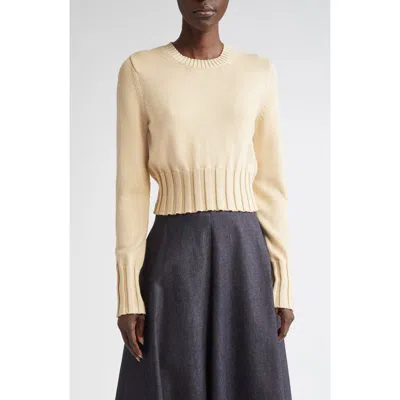 Altuzarra Livvy Wide-rib Cuffs Crewneck Sweater