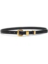 Altuzarra Buckled Leather Belt In Black