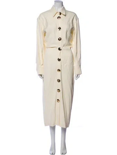 Pre-owned Altuzarra Long Dress In Neutral