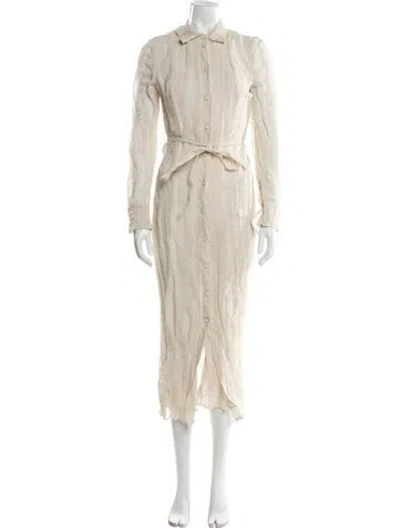 Pre-owned Altuzarra Long Dress W/ Tags In Neutral