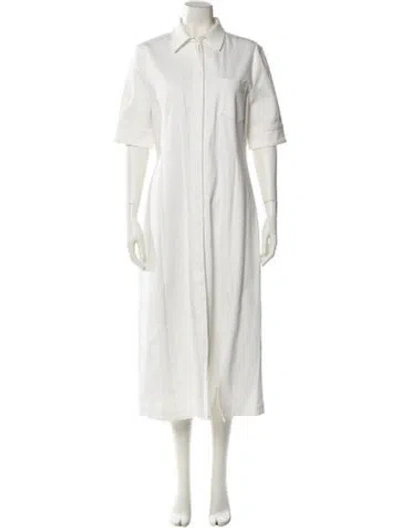 Pre-owned Altuzarra Long Dress In White
