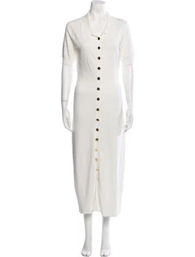 Pre-owned Altuzarra Long Dress In White