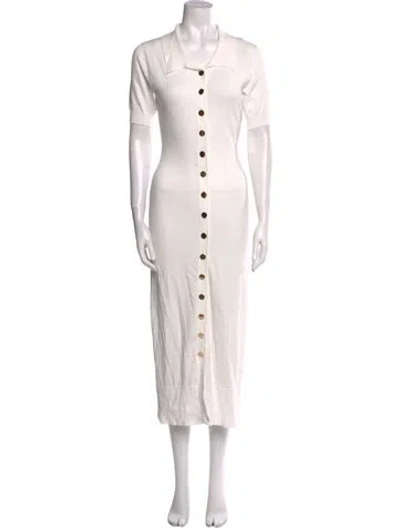 Pre-owned Altuzarra Long Dress In White