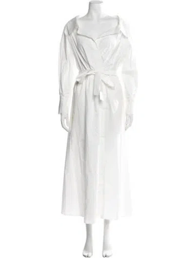 Pre-owned Altuzarra Long Dress In White