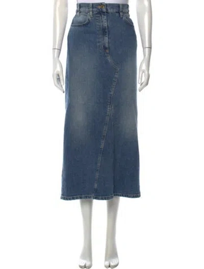 Pre-owned Altuzarra Long Skirt In Blue