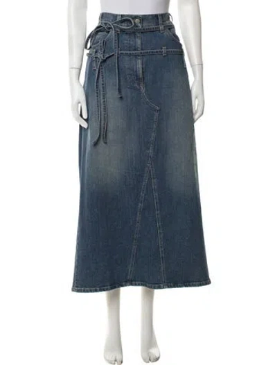 Pre-owned Altuzarra Long Skirt In Blue