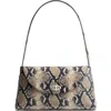 Altuzarra Loquette Python Embossed Leather Shoulder Bag In Neutral