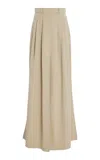 Altuzarra Mack Cotton Maxi Skirt In Khaki
