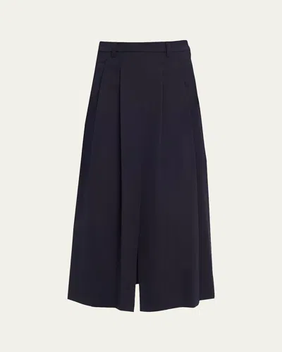 Altuzarra Mack Merino Wool Skirt In Black
