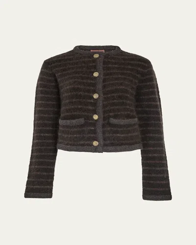Altuzarra Mack Tailored Jacket In Fudge