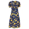 Altuzarra Madelena Printed Buttoned Midi Dress In Multicolor Silk In Multi