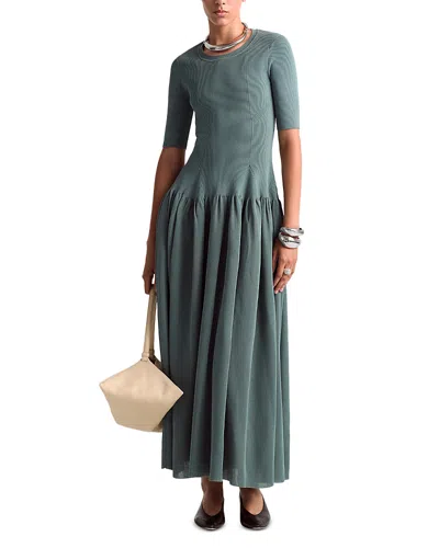 ALTUZARRA MAISIE PLEATED MAXI DRESS
