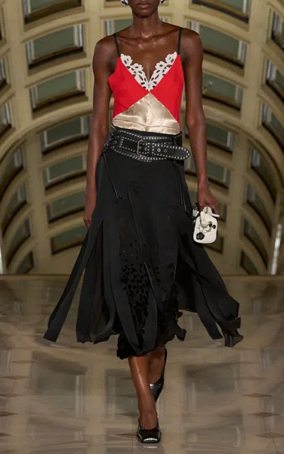 Altuzarra Maverick Belt In Ivory