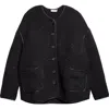 Altuzarra Medrano Oversize Merino Wool Blend Knit Jacket