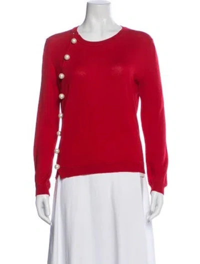 Pre-owned Altuzarra Merino Wool In Red