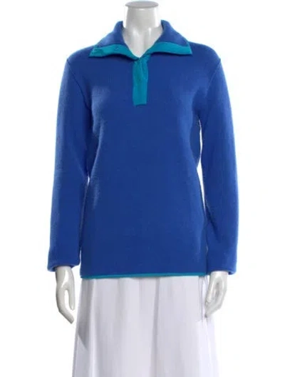 Pre-owned Altuzarra Merino Wool Sweater In Blue