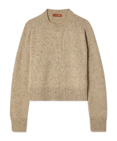 Altuzarra Merino Wool-blend Sweater In Brown