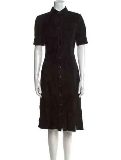 Pre-owned Altuzarra Midi Length Dress In Black