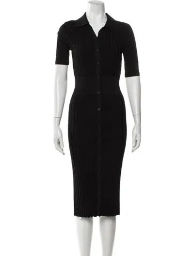 Pre-owned Altuzarra Midi Length Dress In Black
