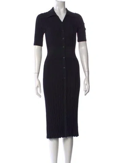 Pre-owned Altuzarra Midi Length Dress In Black