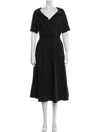 Pre-owned Altuzarra Midi Length Dress In Black