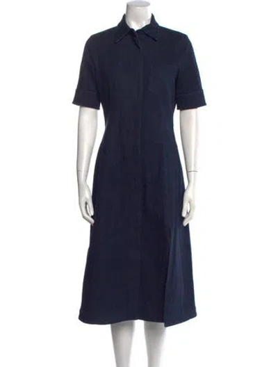 Pre-owned Altuzarra Midi Length Dress In Blue