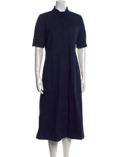 Pre-owned Altuzarra Midi Length Dress In Blue