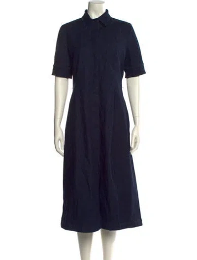 Pre-owned Altuzarra Midi Length Dress In Blue