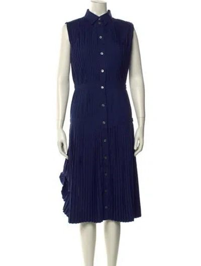Pre-owned Altuzarra Midi Length Dress In Blue