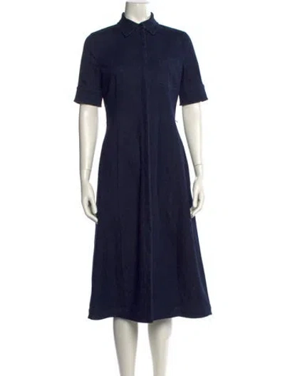 Pre-owned Altuzarra Midi Length Dress In Blue