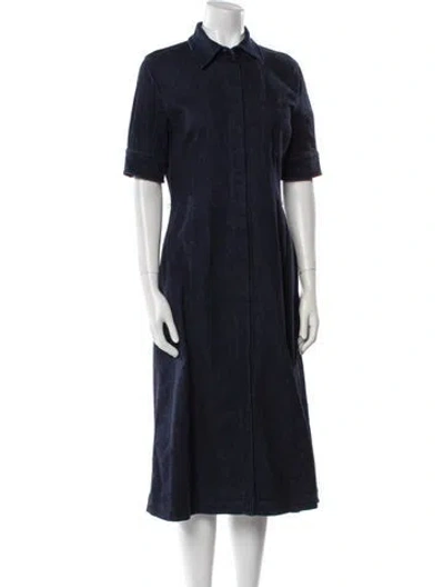 Pre-owned Altuzarra Midi Length Dress In Blue