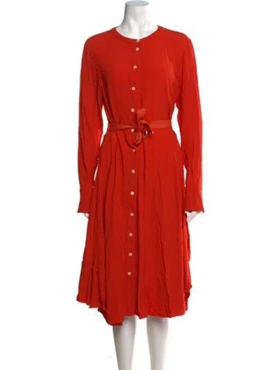 Pre-owned Altuzarra Midi Length Dress In Orange