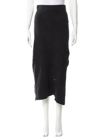 Pre-owned Altuzarra Midi Length Skirt In Black