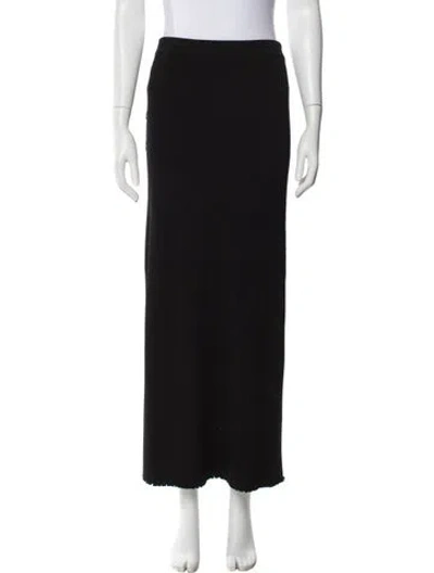 Pre-owned Altuzarra Midi Length Skirt In Black