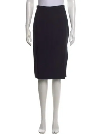 Pre-owned Altuzarra Midi Length Skirt In Black