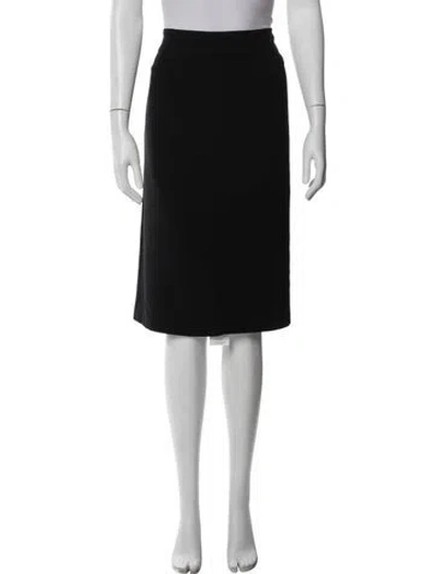 Pre-owned Altuzarra Midi Length Skirt In Black