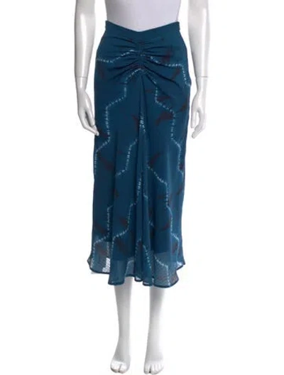 Pre-owned Altuzarra Midi Length Skirt In Blue