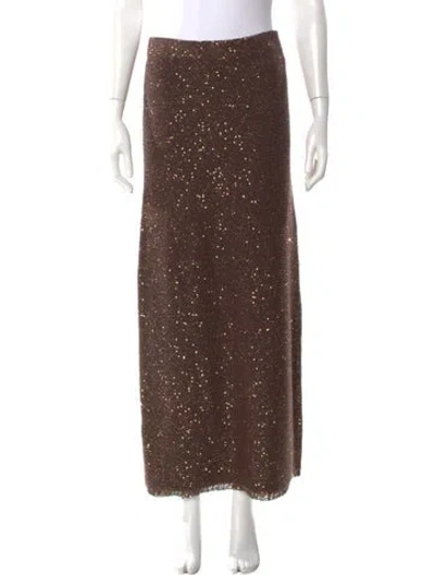 Pre-owned Altuzarra Midi Length Skirt In Brown