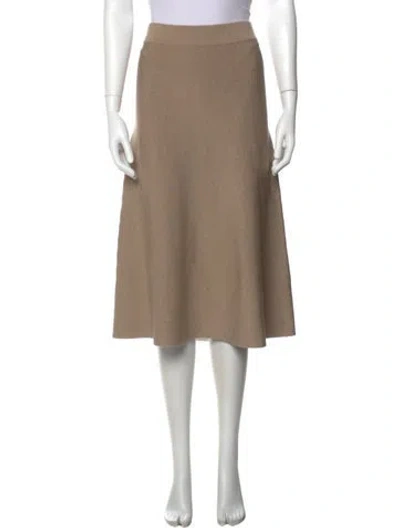 Pre-owned Altuzarra Midi Length Skirt In Brown