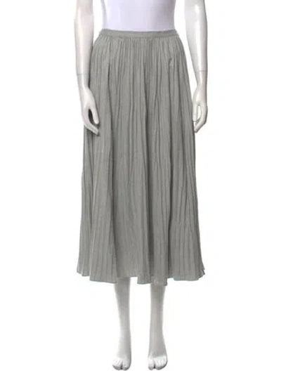 Pre-owned Altuzarra Midi Length Skirt In Gray