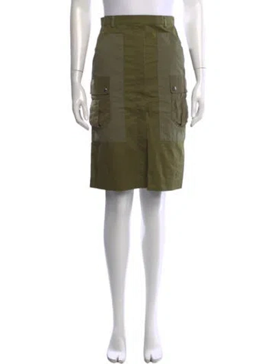 Pre-owned Altuzarra Midi Length Skirt In Green