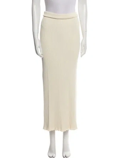 Pre-owned Altuzarra Midi Length Skirt In Neutral