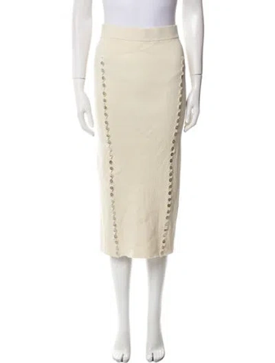 Pre-owned Altuzarra Midi Length Skirt In Neutral