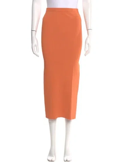 Pre-owned Altuzarra Midi Length Skirt In Orange