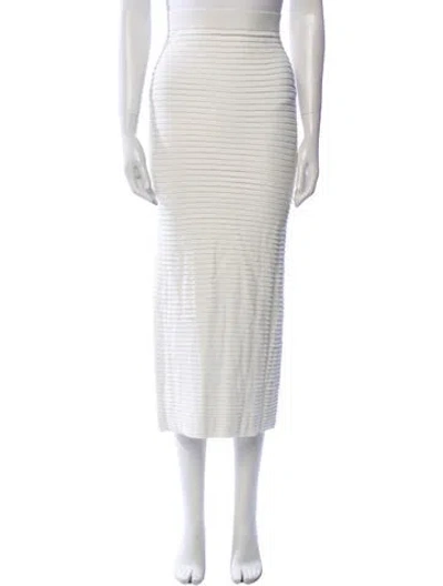 Pre-owned Altuzarra Midi Length Skirt W/ Tags In Neutral