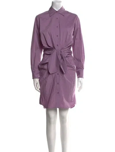 Pre-owned Altuzarra Mini Dress In Purple