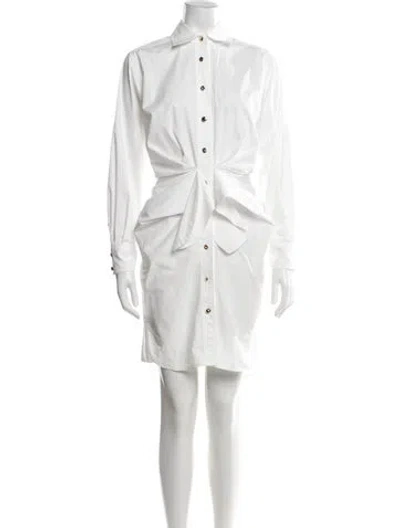 Pre-owned Altuzarra Mini Dress In White