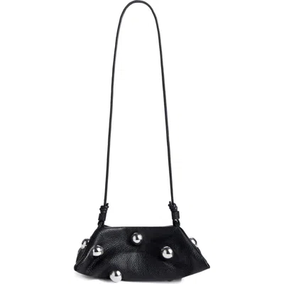 ALTUZARRA ALTUZARRA MINI ORIGAMI STUDDED LEATHER CROSSBODY BAG