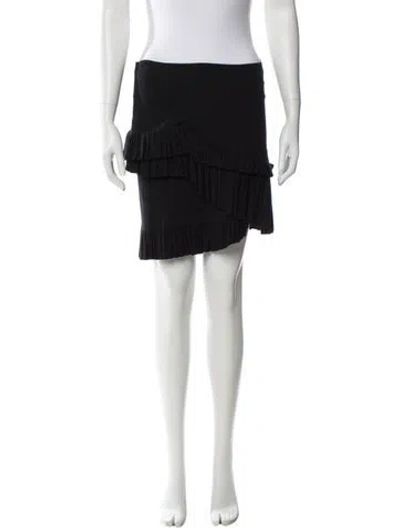 Pre-owned Altuzarra Mini Skirt In Black